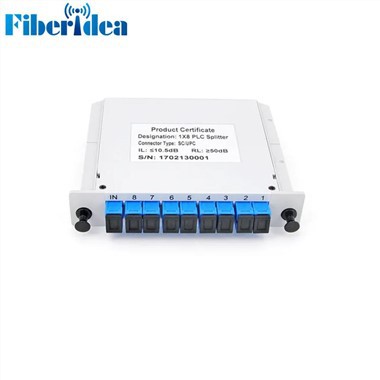 Répartiteur PLC enfichable 1x8